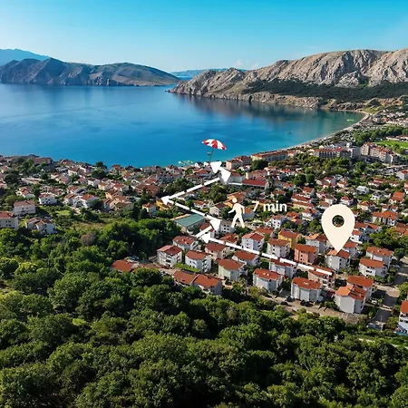 Mira & Ivan With Terrace And Parking By Irundo * Baška
